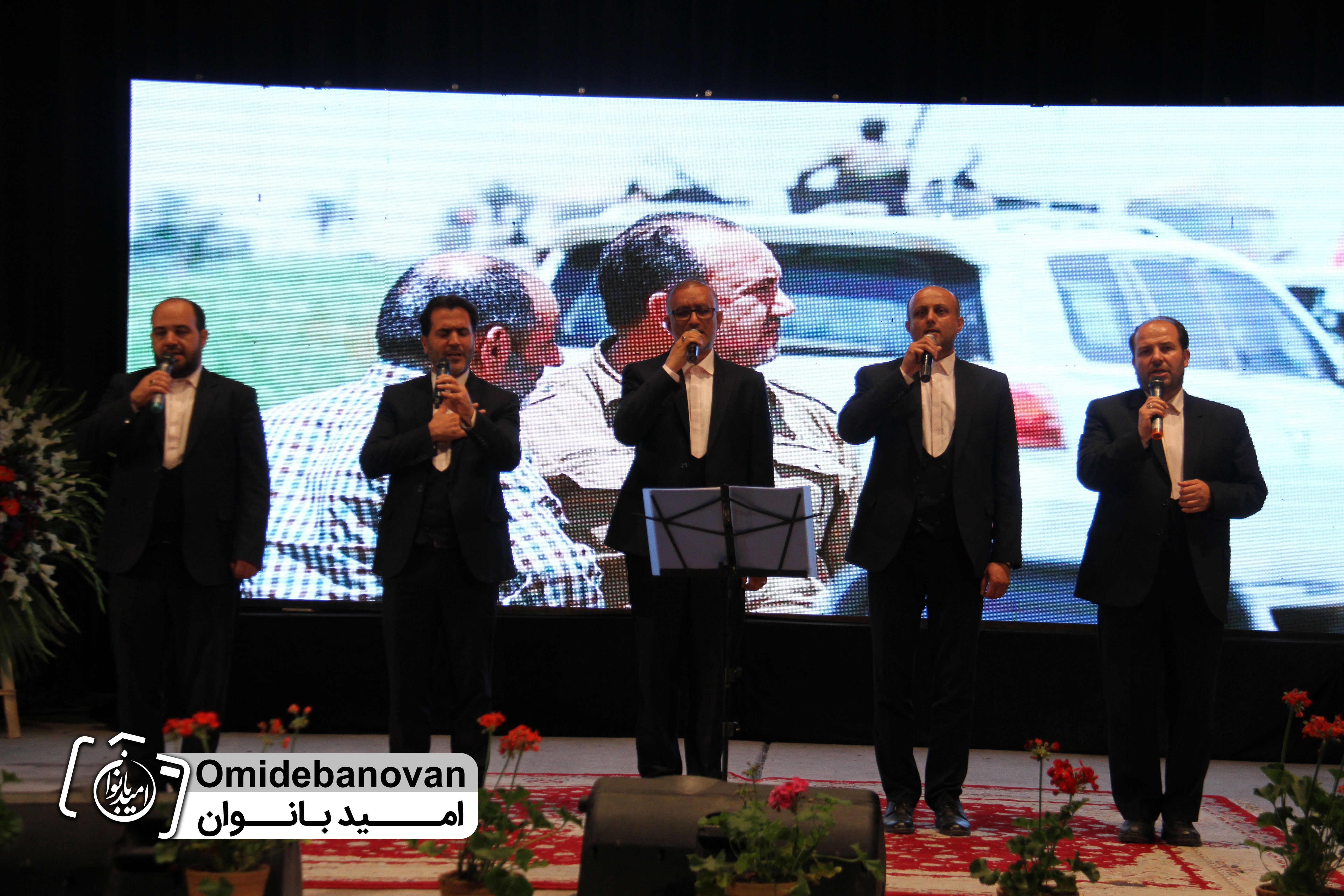 اجرای تواشیح در مراسم سالگرد شهید نصیری 