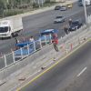 اجرای پروژه‌ نصب حفاظ ميانی در آزادراه کرج-قزوین