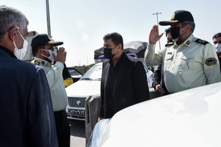 نیروی انتظامی البرز با قدرت برای اعمال ممنوعیت ترددها حاضر است